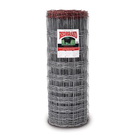 Red Brand Field Fence 330 Ft X 3 Ft Silver Steel Woven Wire Farm Woven