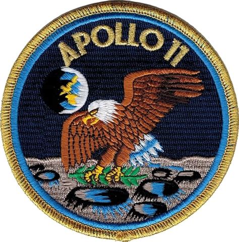 Nasas Apollo 11 Program 4 Embroidered Patch Amazonca Home And Kitchen