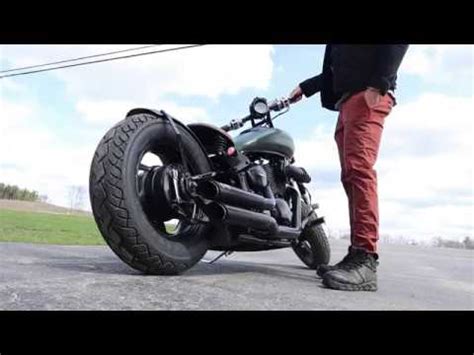 Its my first custom bike. Boulevard Bobber - Suzuki M50 with Vance and Hines Exhaust ...