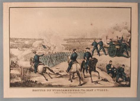 Battle Of Williamsburg Va May 5th 1862 Works Emuseum