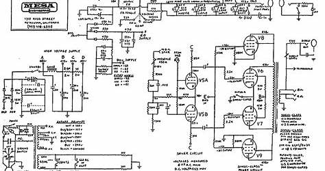Mesa Boogie F50 Schematic