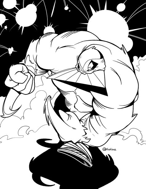 The Maxx (colorless) by thekleez on Newgrounds