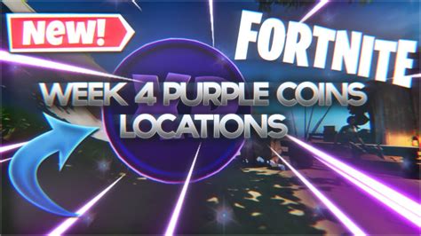 We are in the sixth week since xp coins started appearing in the new map of chapter 2 season 3. ALL WEEK 4 PURPLE XP COINS LOCATIONS IN FORTNITE (Chapter ...