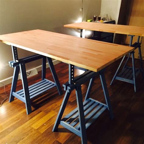 Skip the motorized standing desk and the herman miller chair, and take a page from the ikea hack handbook. 7 best My IKEA Hack Standing Desk images on Pinterest ...