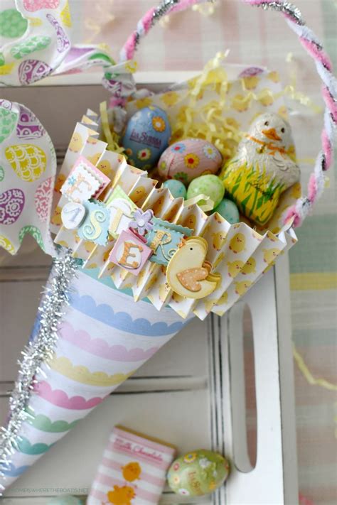 Diy Easter Treat Candy Cones Diy Easter Treats Easter Treats
