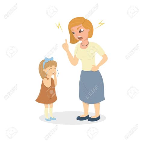 Yelling Mom Clipart