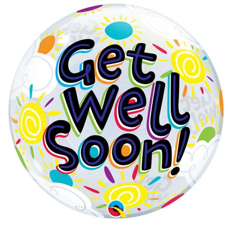 Contextual translation of get well soon into malay. Get Well Soon Bubble In A Box - A light up balloon in a box!