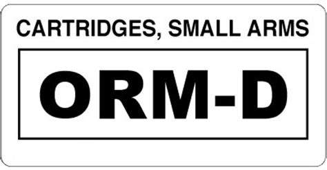 Just google ormd and print one of the. Printable Hazmat Ammunition Shipping Labels : Chemical ...