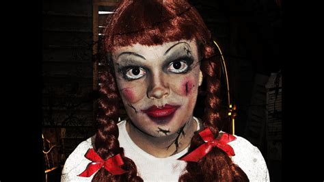 Annabelle Doll Costume Makeup Instructions Video