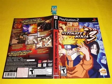 Portada Original Naruto Ultimate Ninja 3 Playstation 2 Ps2 Meses Sin