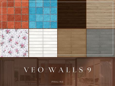 By Pralinesims Found In Tsr Category Sims 4 Walls Wall Sims 4 Loft
