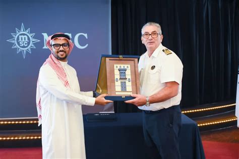 Msc Cruise Ship Arrives In Saudi Arabia For Inaugural Cruise Season