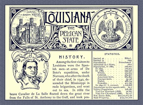 Louisiana From 1891 Guidebook Photograph By Phil Cardamone Fine Art