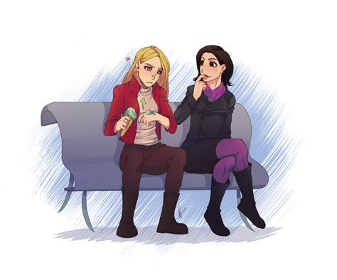 Femslash Art Ouat Femslash Fanart Appreciation “youre A Disaster” Swan Queen Fan Art Ouat