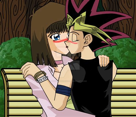 Kiss On The Date Yugi X Tea By Duel Monsters On Deviantart