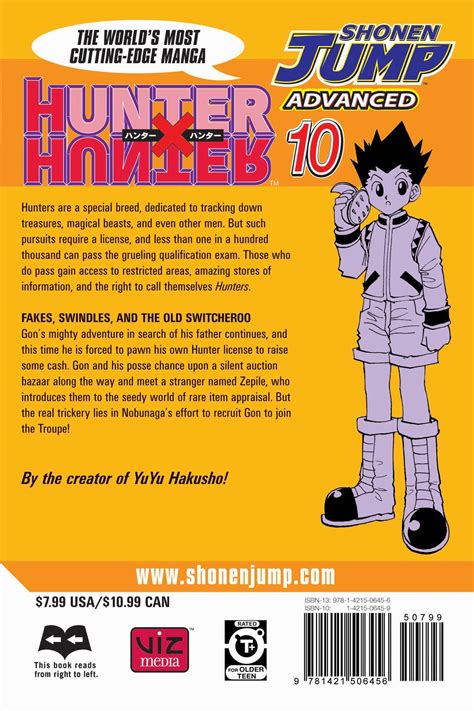 Hunter X Hunter Vol 10 Book By Yoshihiro Togashi Official