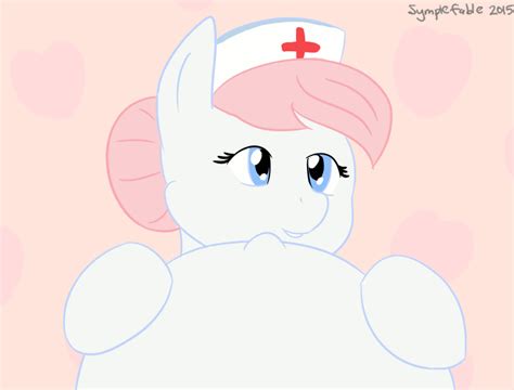 1025192 safe artist symplefable character nurse redheart animated belly belly button