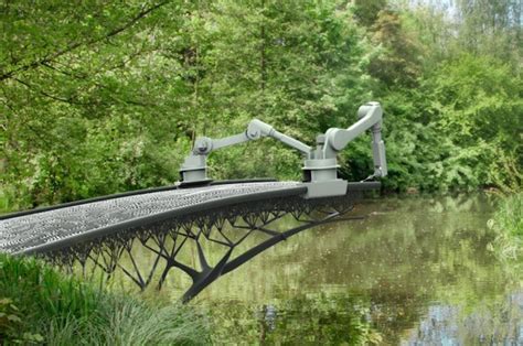 Amsterdam Could Get A New 3d Printed Bridge Built By Robots News