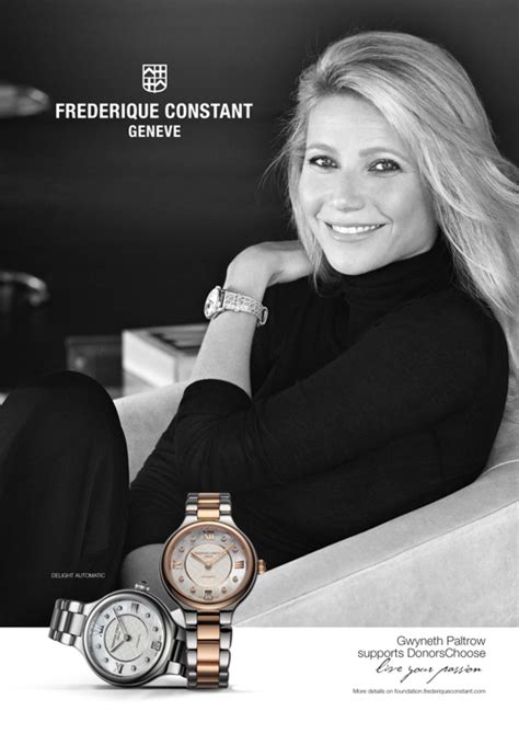 Gwyneth Paltrow Global Charity Brand Ambassador 中国境内官网frederique Constant