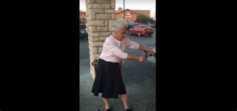 Awesome Grandma Nails The Floss Dance Video