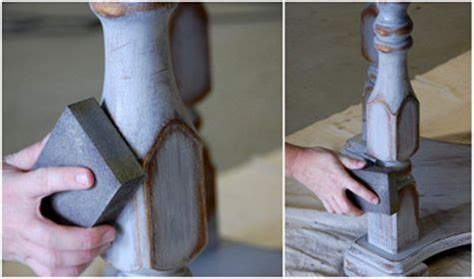 A wash will add color without sacrificing the visual interest of the wood's texture; Simple: How to white wash/antique your furniture ...