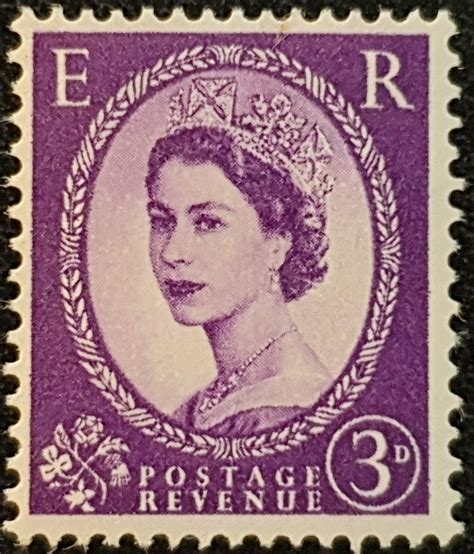 Great Britain Queen Elizabeth Ii Sg545 3d Deep Lilac Mnh Duzik Stamps