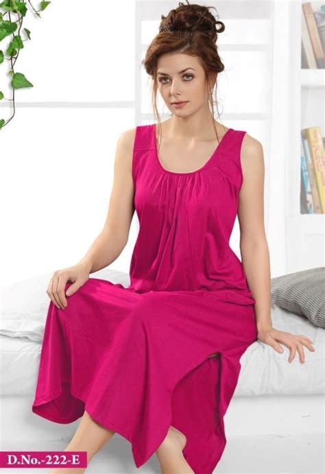 Silk Full Length Nighty Size Free Size Feature Anti Wrinkle Comfortable Impeccable