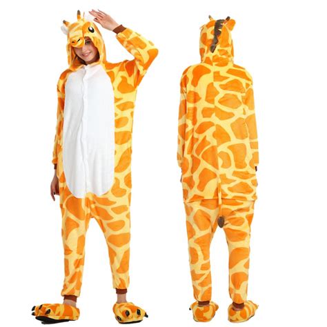 Giraffe Onesie Pajamas And Hundreds Of Adult Animal Onesies Available