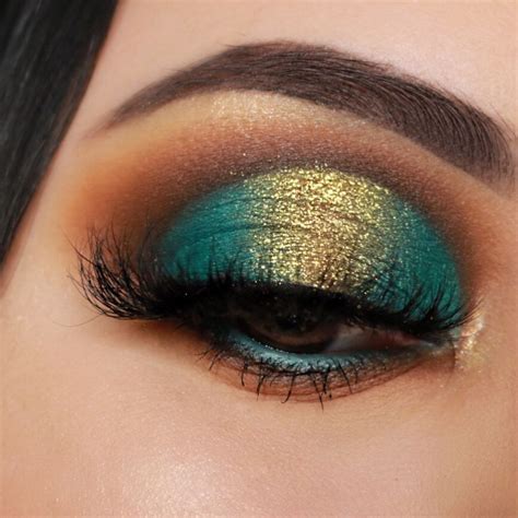Teal And Gold Look Inspired By Maryshimkus Products Use Inglot