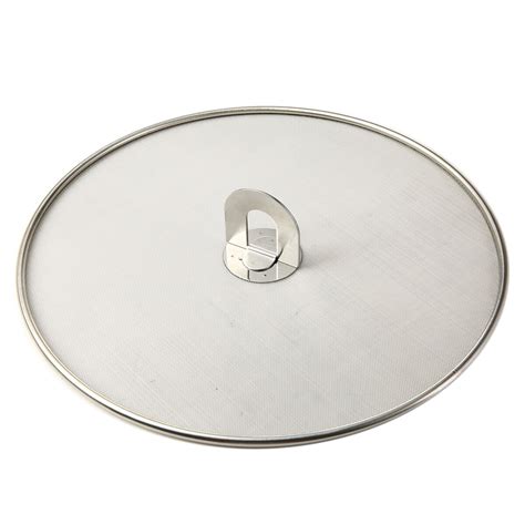Screen splash guard cucinare splatter screen guard with double thick mesh for cooking, stainless steel with finest woven splatter guard set frying pan anti splash screen cover mesh metal. Aliexpress.com : Buy 1pcs 29/33cm Mesh Stainless Steel ...