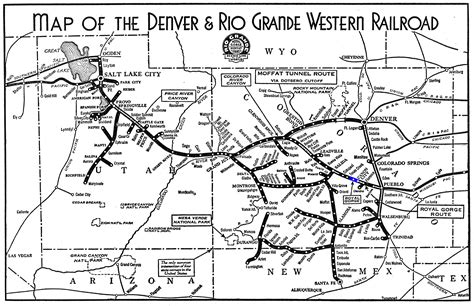 Royal Gorge Route Railroad Through Colorados Natural Wonder