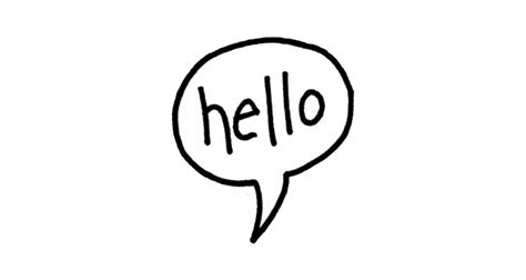 Hello Speech Bubble Png Png All