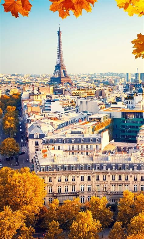 1280x2120 Eiffel Tower Paris City Autumn 4k 5k Iphone 6 Hd 4k