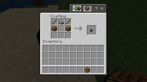 Grindstone Recipe Minecraft How To Make A Grindstone In Minecraft