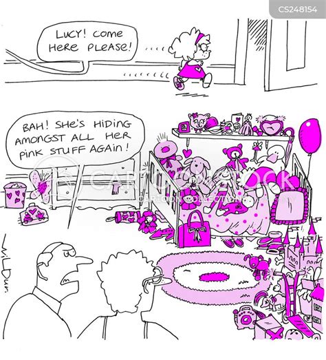 Pink Bedroom Cartoons And Comics Funny Pictures From Cartoonstock