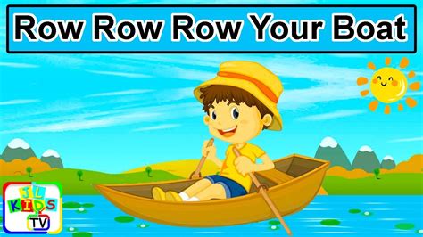 Its simple melody and lyrics make it an easy song to sing and play on the piano. Row Row Row Your Boat with Lyrics | Kids Songs, Baby ...