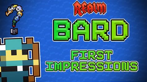 Rotmg Bard Class First Impressions Youtube