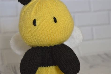 Bee Soft Toy Knitting Pattern Toy Knitting Patterns From Knitting By Post