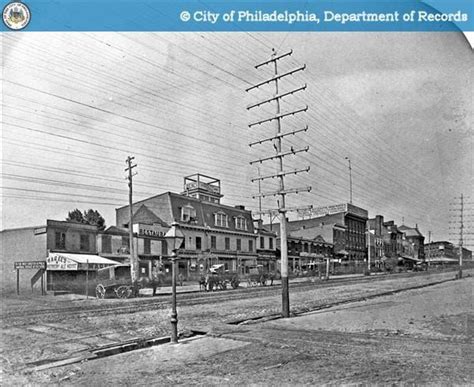 Sw View Of 31st And Market Streets Philadelphia Pa In 1881 In 2022