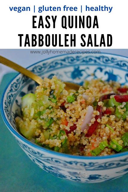 Quinoa Tabbouleh Quinoa Tabbouleh Salad Homemade Recipes