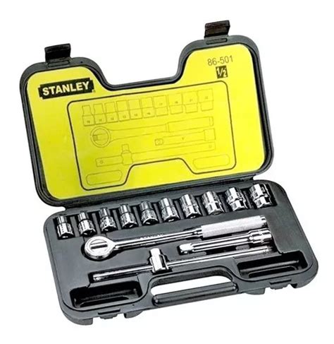 Juego De Dados Stanley Pzas Pulg A Mm Env O Gratis