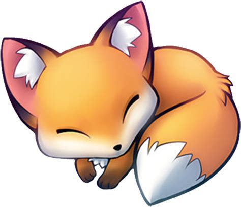 1000 X 1000 18 Cute Anime Fox  Clipart Full Size Clipart 3463970 Pinclipart