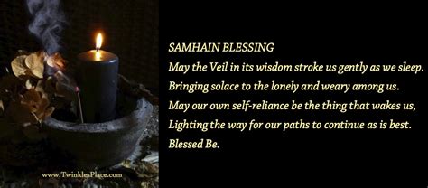 Samhain Blessing Twinklesplace
