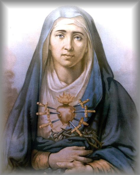 Liturgia Latina Friday After Passion Sunday The Seven Sorrows Of The