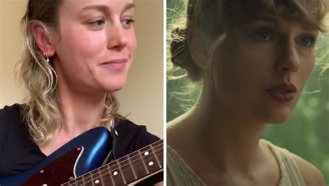 The pop singer retreated into the woods to find folk, but appears to the funny thing about swift's mission to become one with nature and folk rock? Watch Brie Larson Cover The Opener Of Taylor Swift's ...