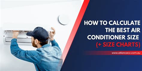 How To Calculate The Best Air Conditioner Size Size Charts
