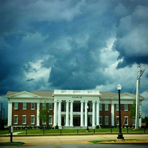 Fraternity House On The University Of Alabama Campus University Of