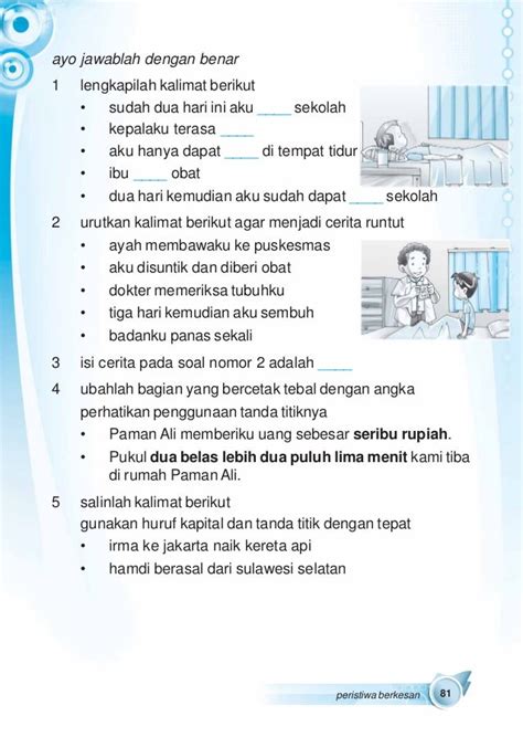 Materi Pelajaran Bahasa Indonesia Kelas 2 Sd Lengkap