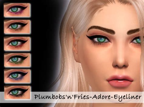 Adore Eyeliner By Plumbobs N Fries At Tsr Sims 4 Updates
