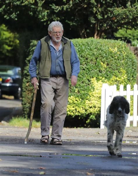 Rolf Harris 90 Pictured Walking His Dog Six Years After Sex Offences
